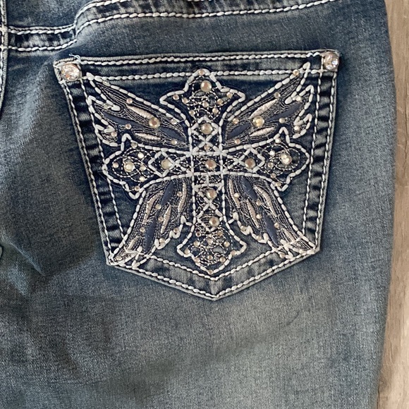 Apt 9 bootcut bling jeans - Picture 4 of 5